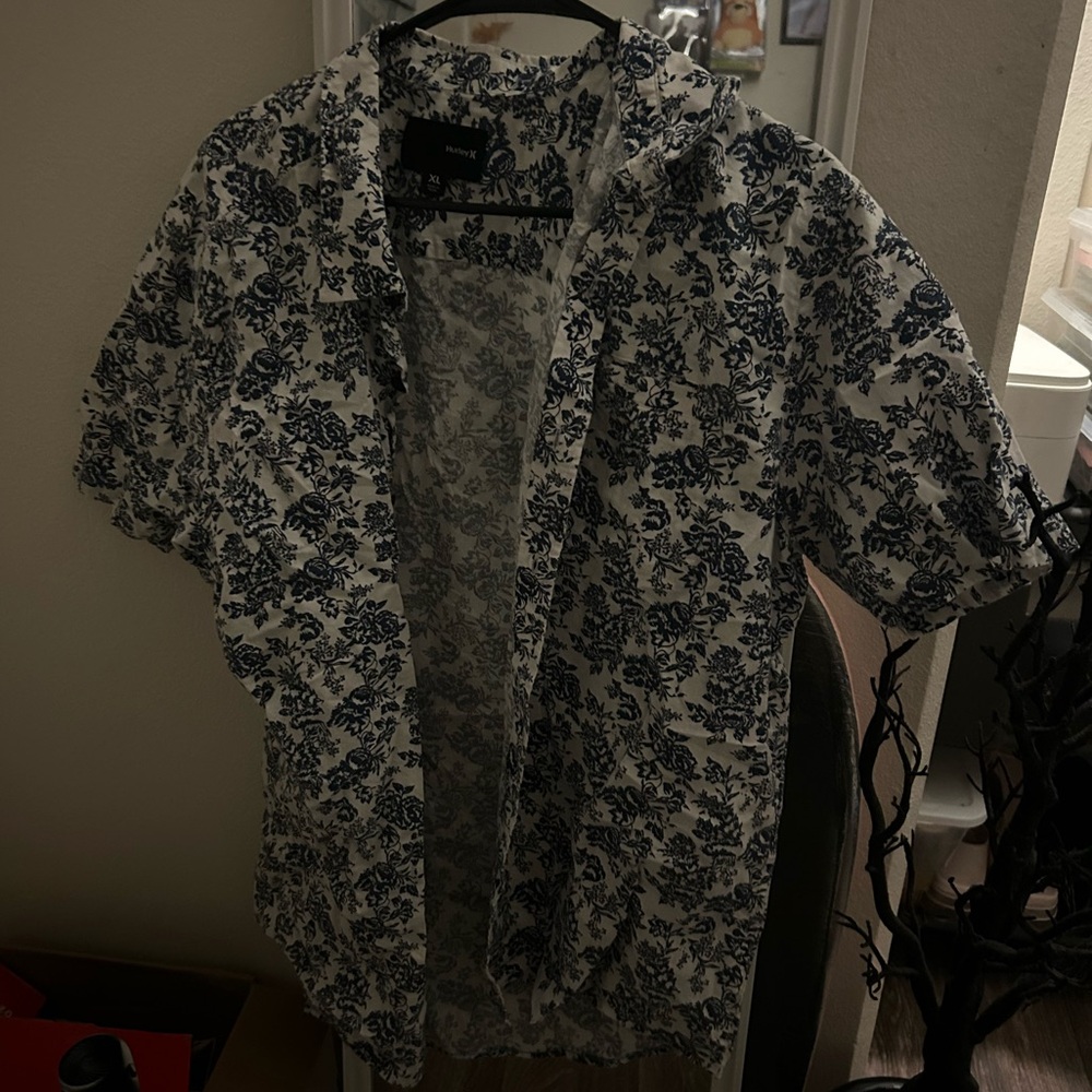 Mens Button Up Top